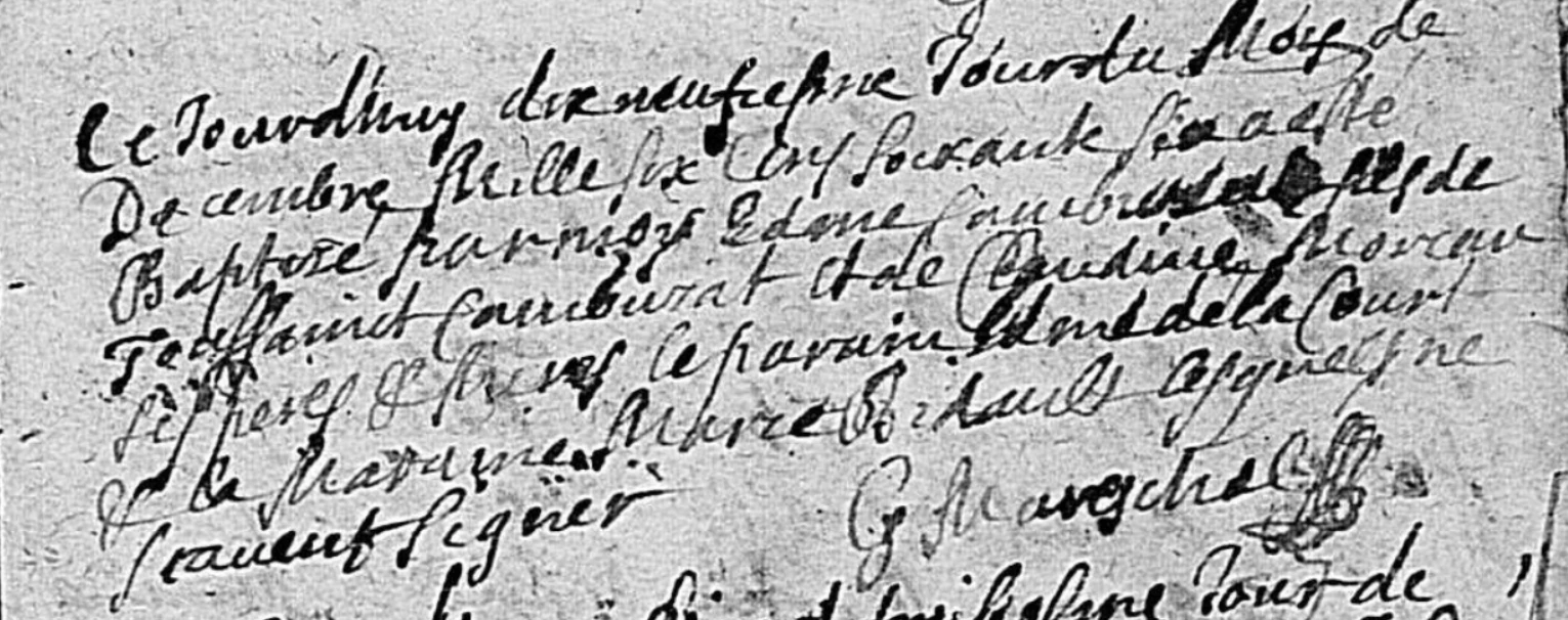 Extrait d’acte : François-Edme Cambuzat, fils de Toussaint Cambuzat