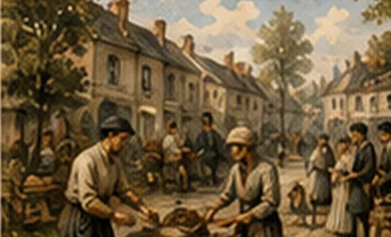 Évocation historique des métiers et de la société locale à Asnières-sous-Bois