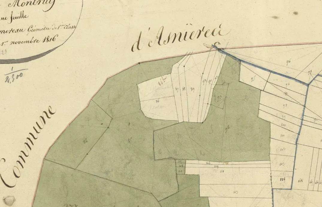 Parcelles autour du bois de Breuillard